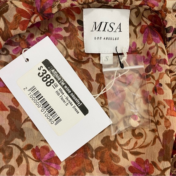MISA LOS ÁNGELES Veruka Floral Chiffon Mini Dress - Picture 5 of 5